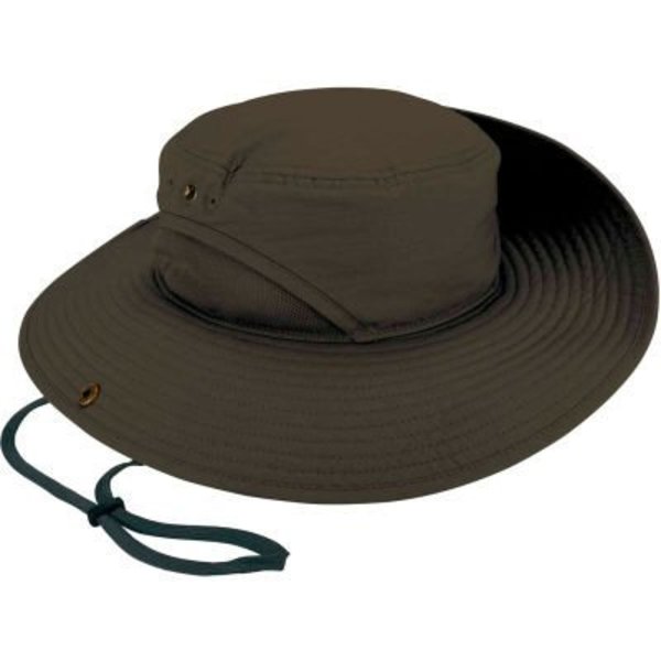 Ergodyne Chill-Its 8936 Lightweight Ranger Hat, Mesh Paneling, L/XL, Olive 12603